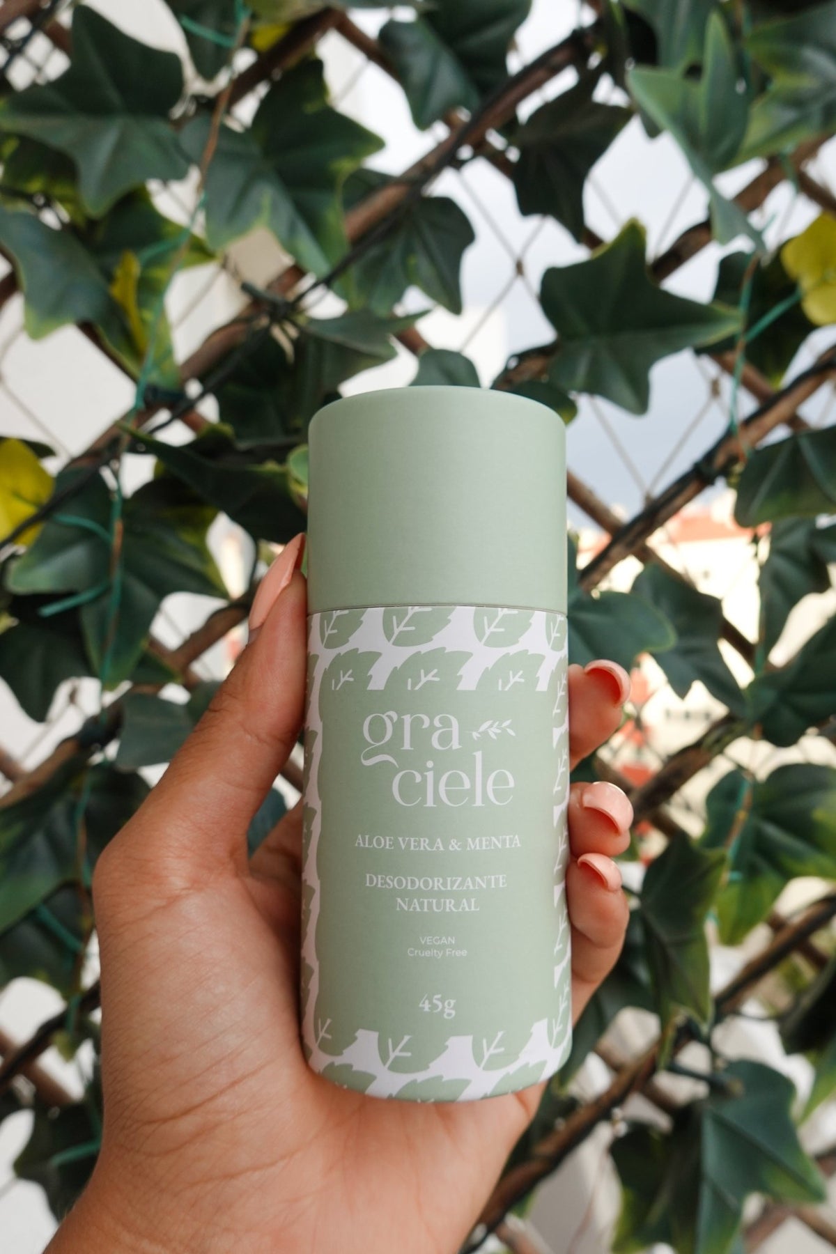 Desodorizante Natural Aloe Vera & Menta - Graciele