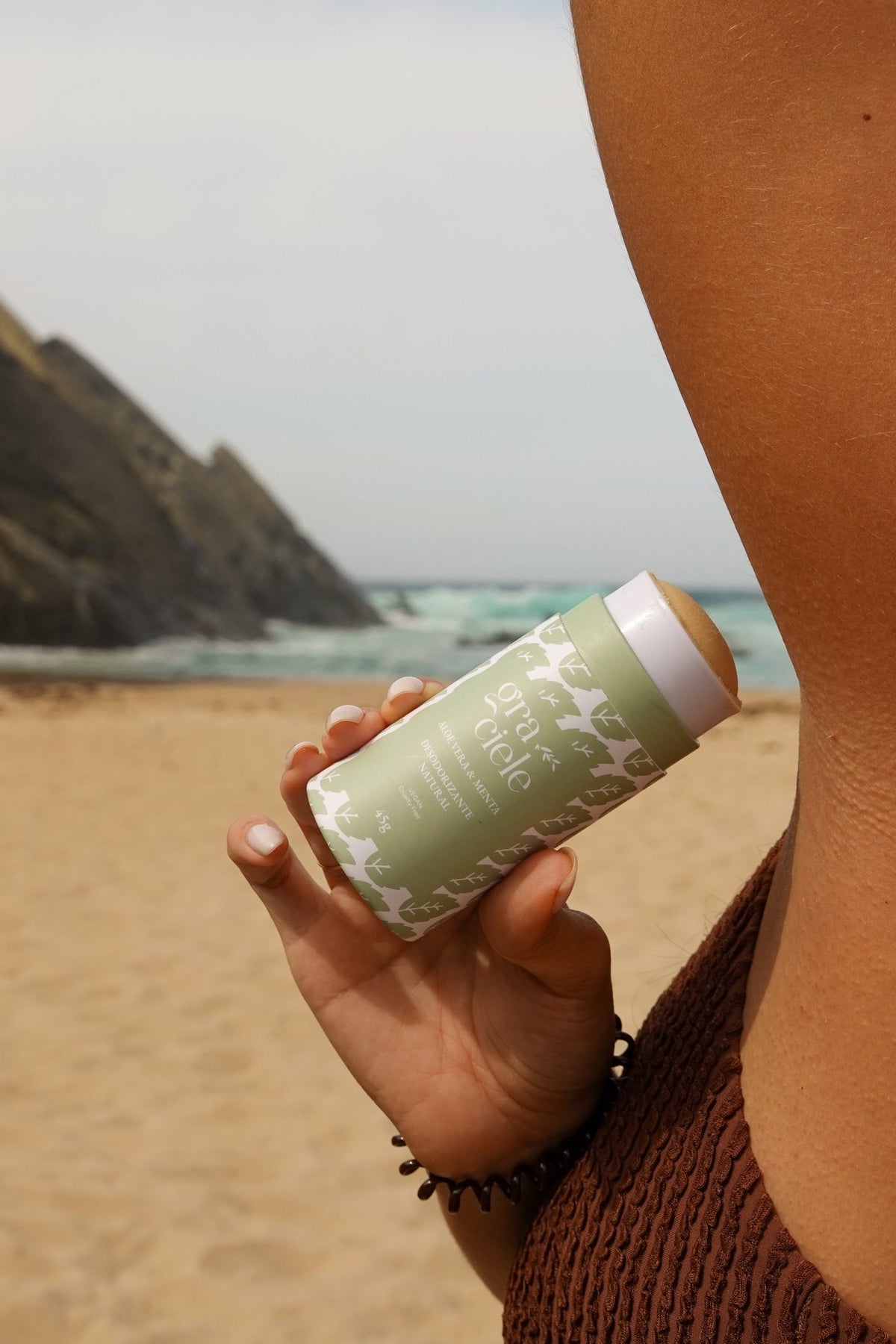 Desodorizante Natural Aloe Vera & Menta - Graciele